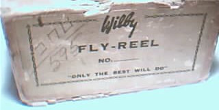 Wilby Fly Fishing Reel, in box, circa 1940