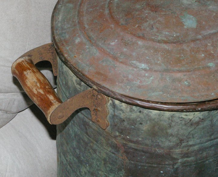 Copper Boiler or Canner from about 1900 - Click Image to Close