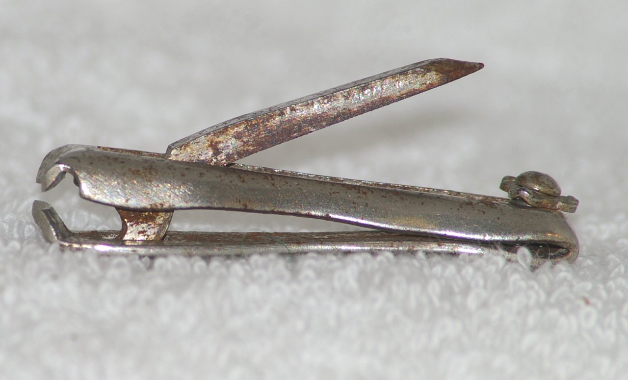 "The GEM" Nail Clippers, HC Cook, Patented 1896