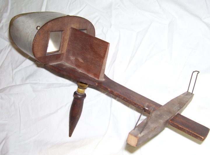HC White Stereoscope Stereo Viewer from about 1883