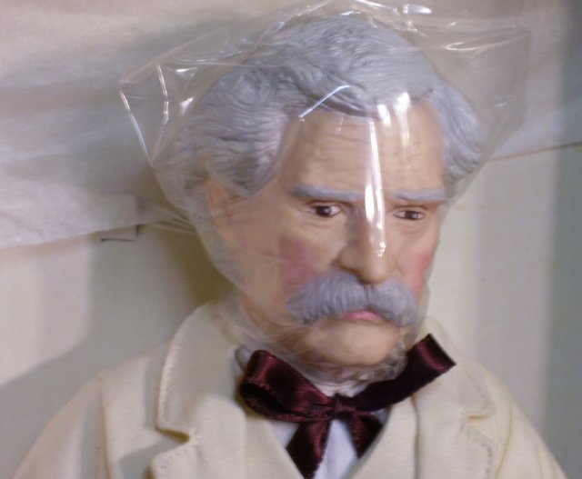 mark twain doll