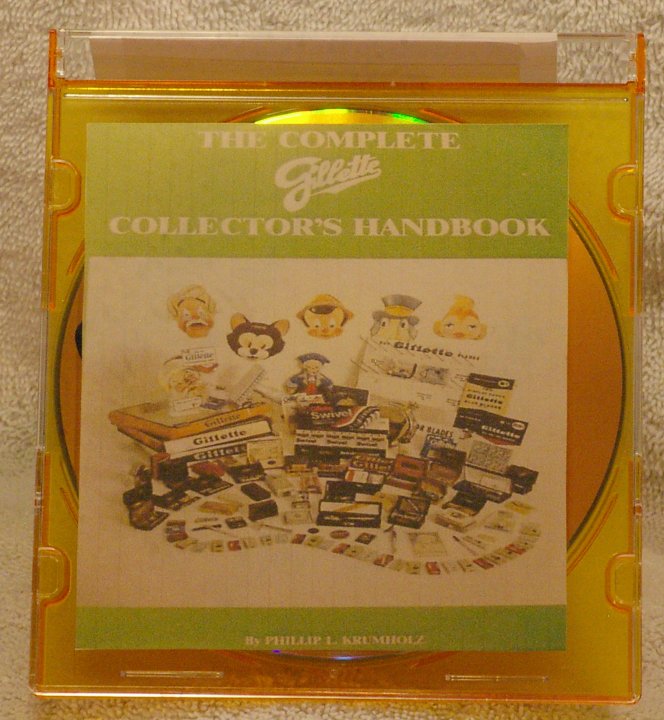 Complete Gillette Collector's Handbook Digital Edition on CD