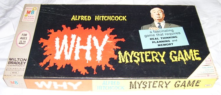 Alfred Hitchcock Why Mystery Game - 1958