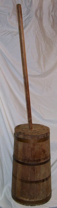 Antique Wood Butter Churn from about 1900