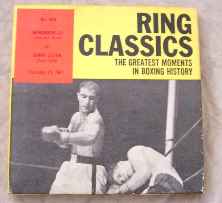Ring Classics Super 8 Movie, Muhammad Ali vs Sonny Liston, 1964