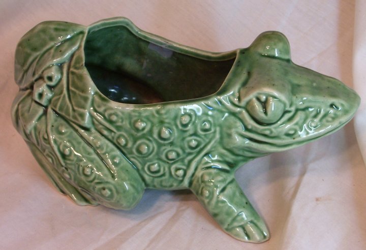 McCoy Frog or Toad Planter from the 1950s