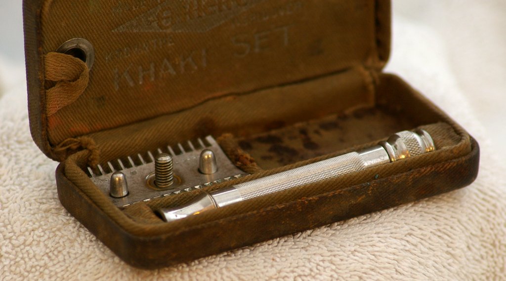 Gillette WWI US Khaki Set from 1918