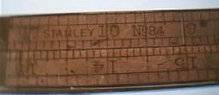 Stanley No 84 Folding Ruler, 1859-1920