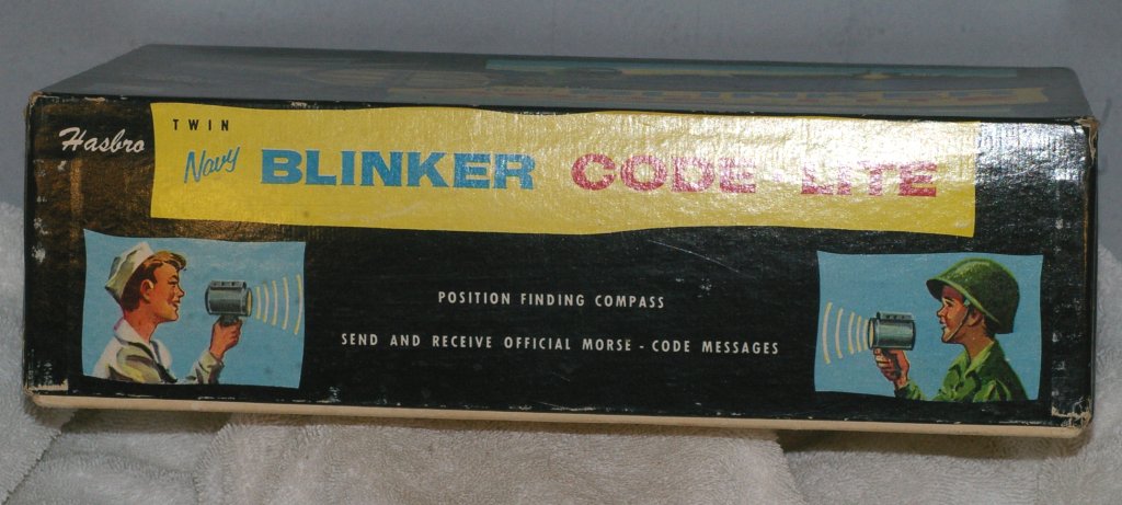 Hasbro Navy Blinker Code-Lite Model 5180 Toy from 1960