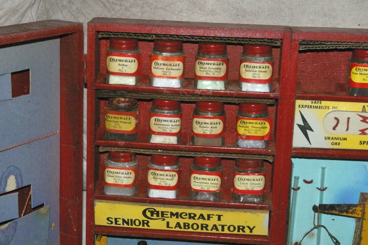 Porter Chemcraft Senior Laboratory No 415 Chemistry Set ca 1950 - Click Image to Close