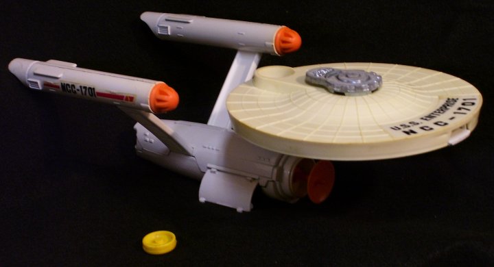 Die Cast USS Enterprise by Dinky Toys of England, 1975