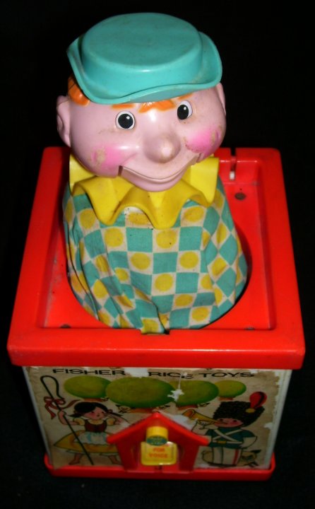 Fisher Price Jack In The Box from 1970