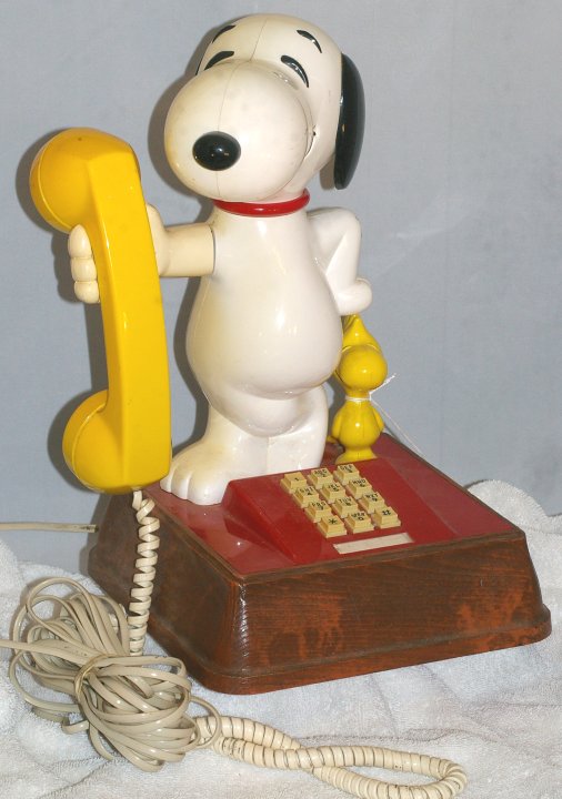 Snoopy and Woodstock Telephone, about 1976