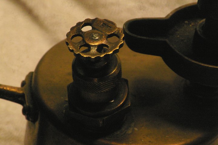 Antique Brass Blow Torch circa 1920