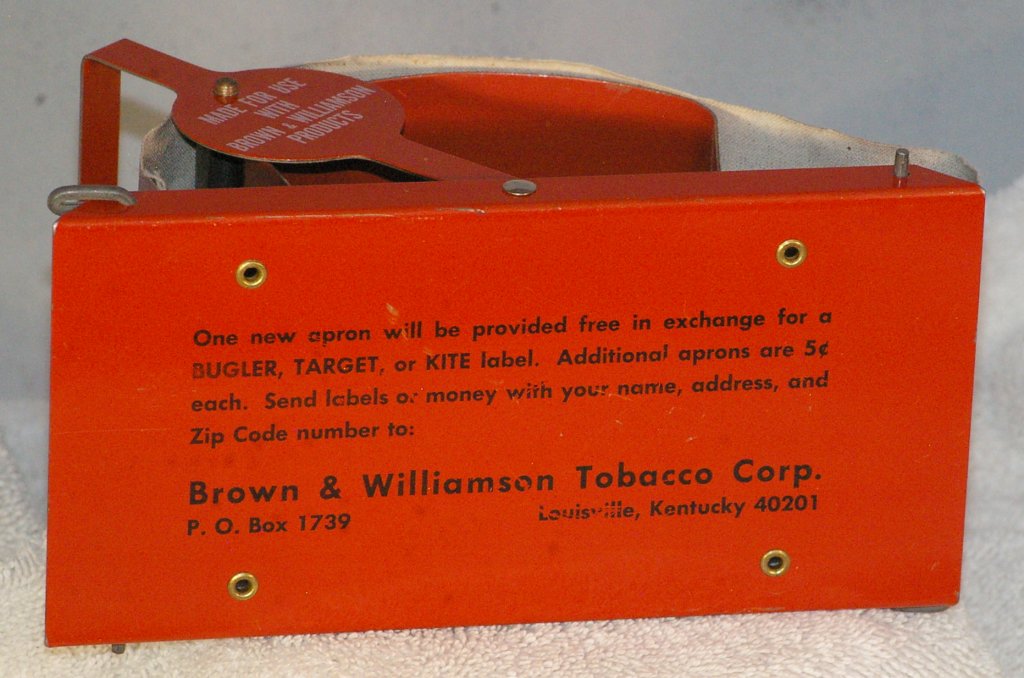 Brown and Williamson Bugler Cigarette Roller from 1960s - Click Image to Close