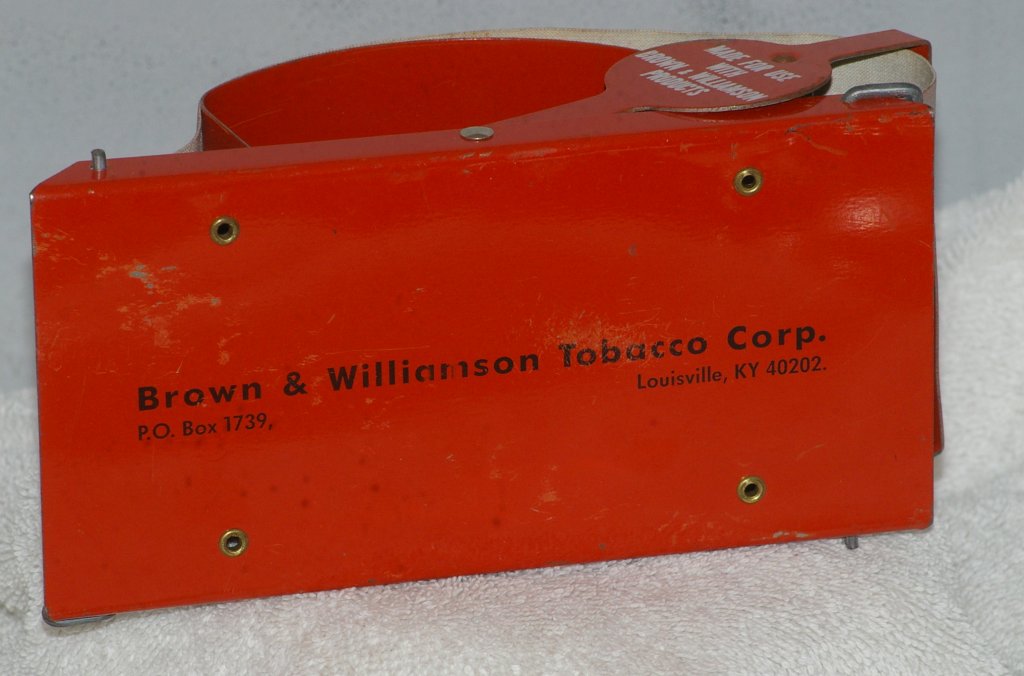 Brown and Williamson Bugler Cigarette Roller from 1960s