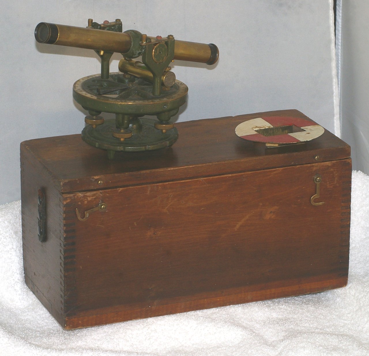 Geier & Bluhm Surveyors Transit or Theodolite in case from 1925 Geier & Bluhm Surveyors Transit or Theodolite in case from 1925