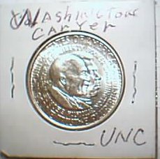 1952 Carver Washington half dollar. Graded MS60.