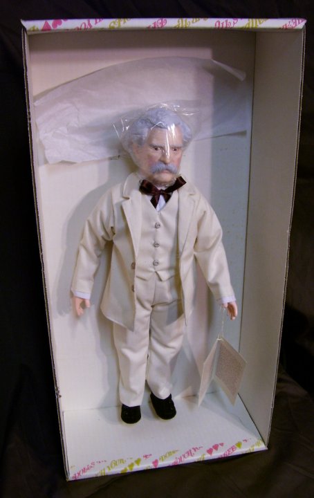 mark twain doll