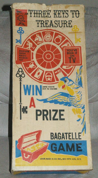 Marx Deep Sea Dive Pocket Bagatelle Pinball Game ca 1953 - Click Image to Close
