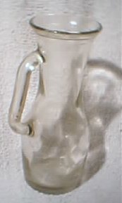 Half Pint Bottle with handle - about 1930