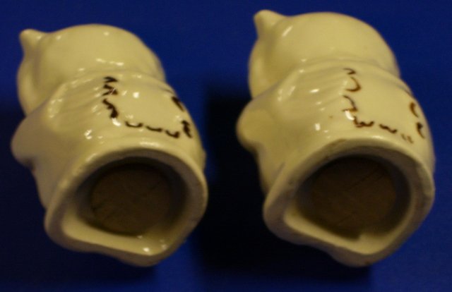 Shawnee Winking Owl Salt and Pepper Shakers, about 1937