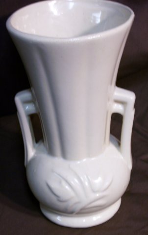 McCoy Two Handled Vase from 1950s