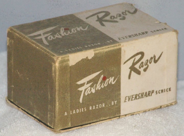 Eversharp Schick Fashion Razor in Box, Type H1, 1947