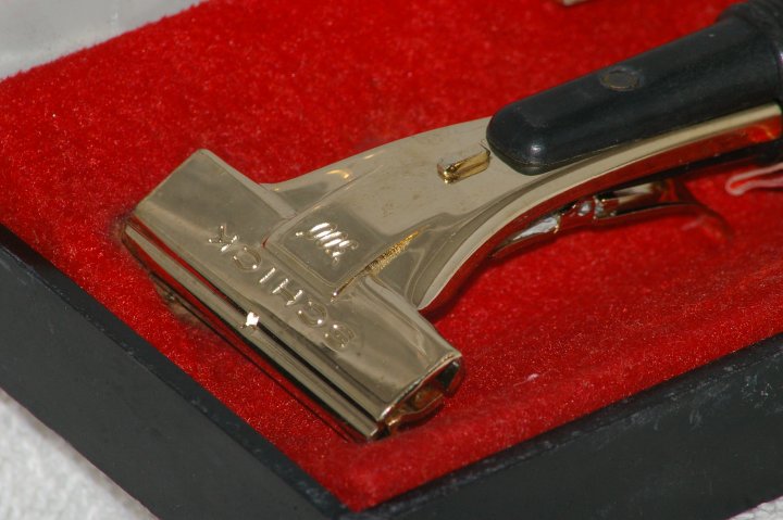 Schick Golden 500 Injector Razor Type J3, 1960 [razor497 