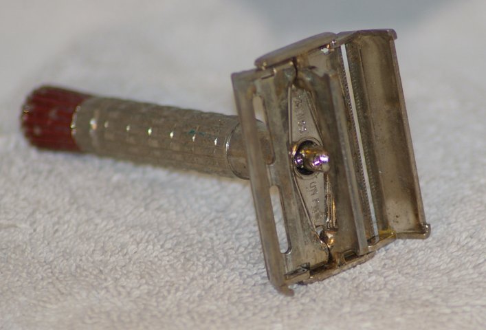 Gillette Red Tip Super Speed Safety Razor from 1957 Gillette Red Tip Super Speed Safety Razor from 1957