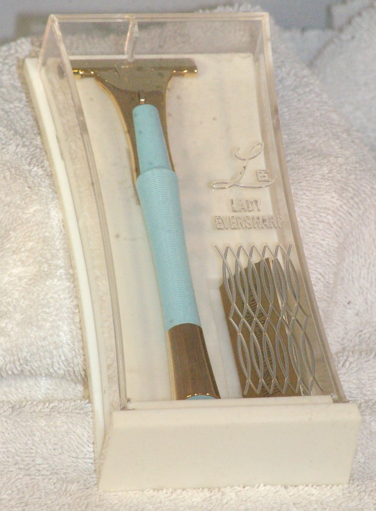 Schick Lady Eversharp Injector Razor, Type K1, with case, 1970