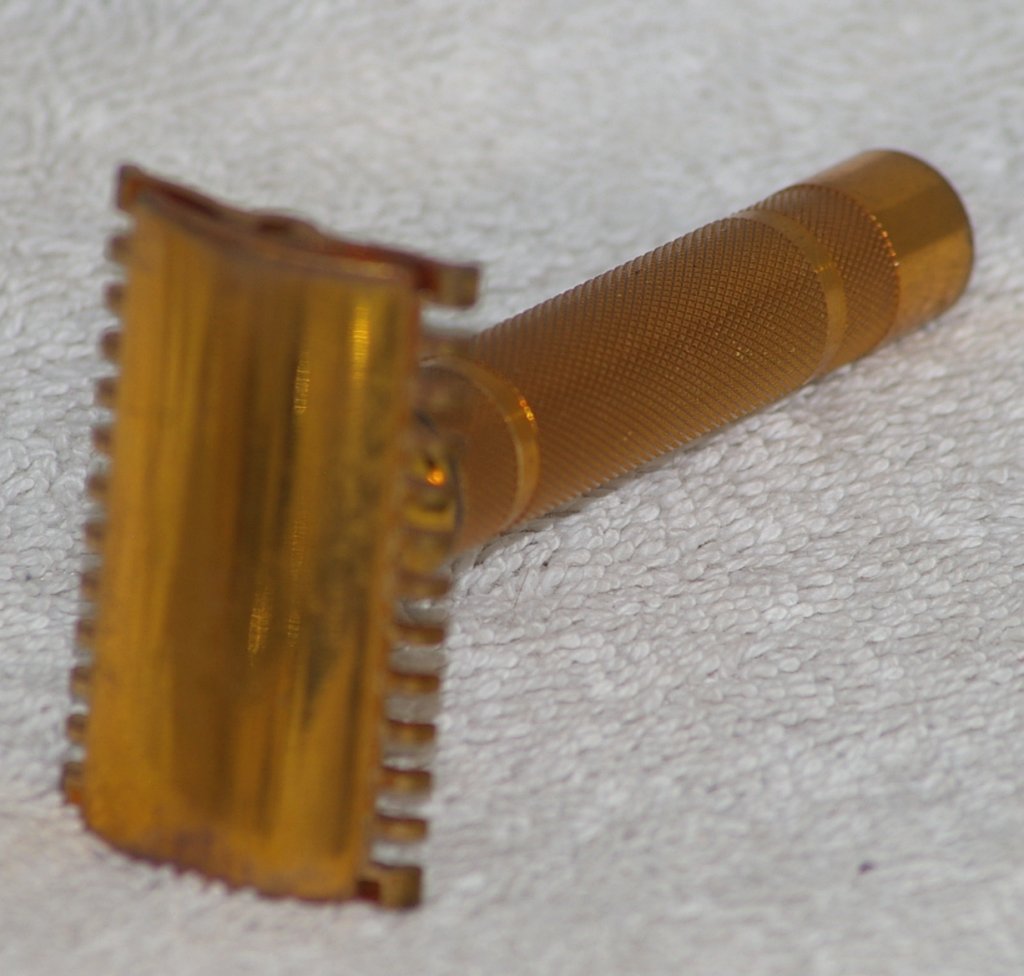 Gillette Bar Handle, Short Comb, "New" about 1930 Gillette Bar Handle, Short Comb, "New" about 1930