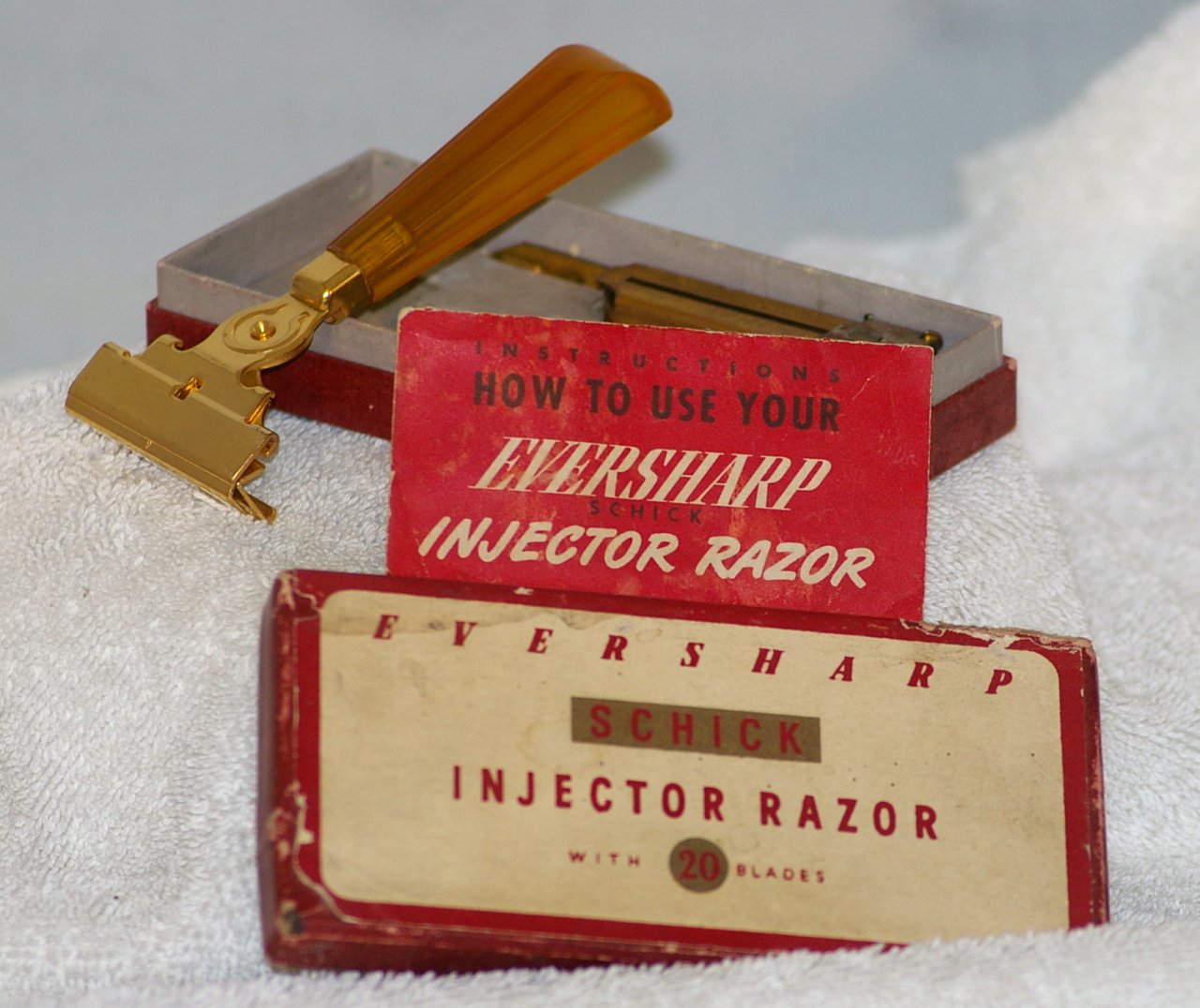 Schick Injector Razor, type G6, 1950