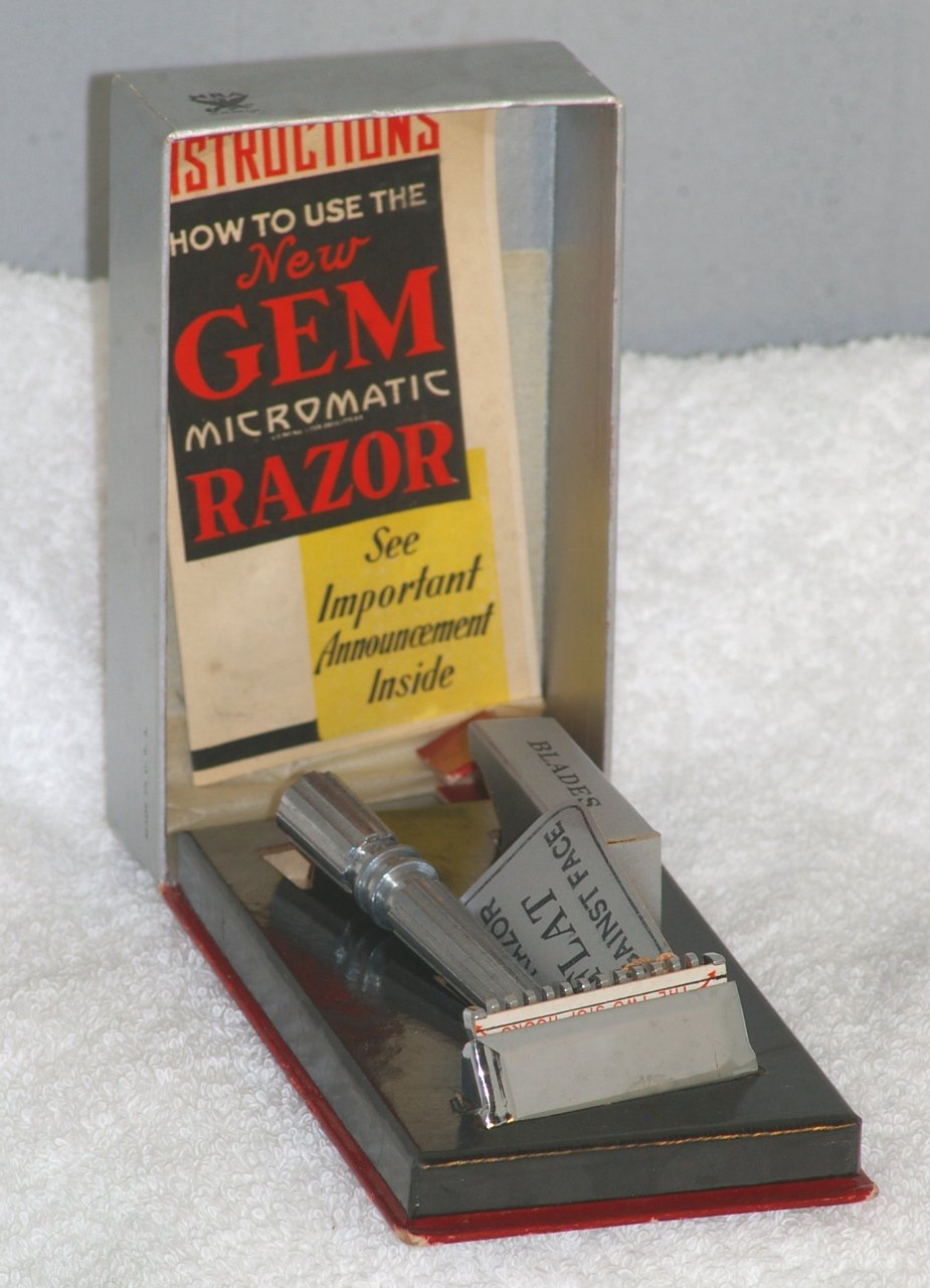 GEM NOS Open Comb Micromatic OCMM National Recovery Act 1933 GEM NOS Open Comb Micromatic OCMM National Recovery Act 1933