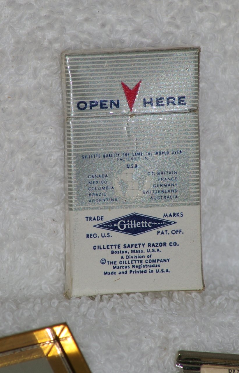 Gillette "Stubby" Razor in Political Advertising Case - 1965
