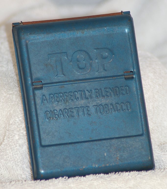 TOP Pocket Metal Cigarette Roller from 1950s