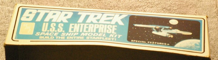Original Issue AMT Star Trek Enterprise Model Kit from 1975