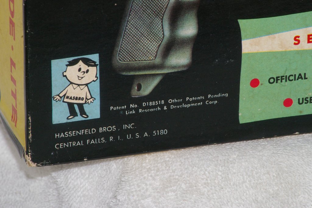 Hasbro Navy Blinker Code-Lite Model 5180 Toy from 1960 - Click Image to Close