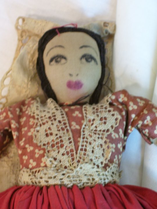 Hand Made Cloth Doll from about 1920