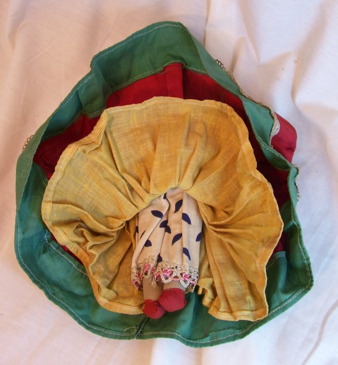 Hand Made Cloth Doll from about 1920 - Click Image to Close