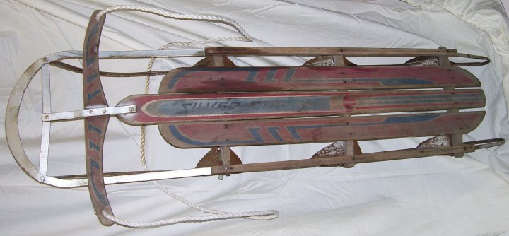 Silver Streak Sled from about 1930 Silver Streak Sled from about 1930