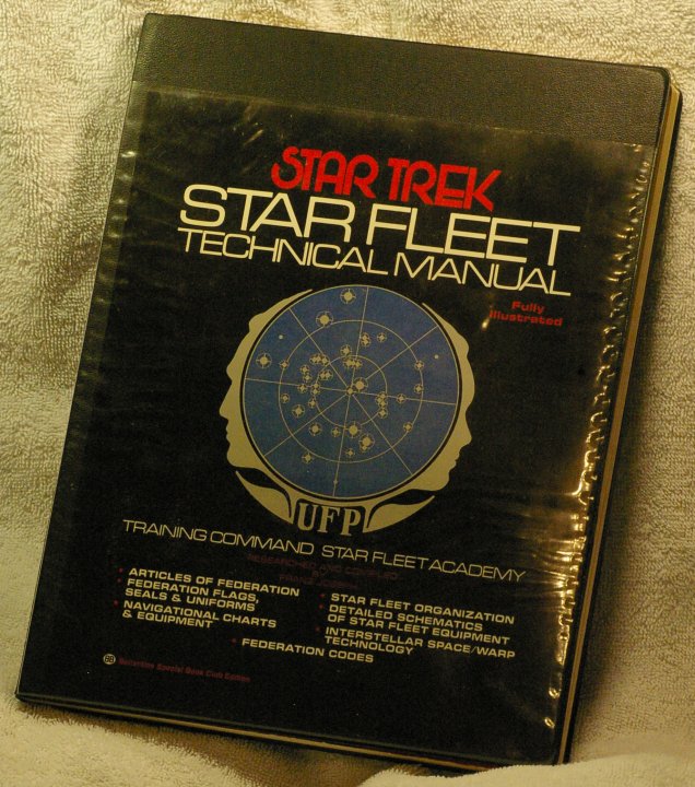 StarTrek Star Fleet Technical Manual, First Printing, 1975 - Click Image to Close