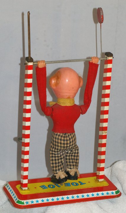 Ohio Art Toe Joe Acrobat Toy from 1950s - Click Image to Close