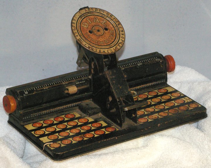 Marx Dial Typewriter from the 1930s